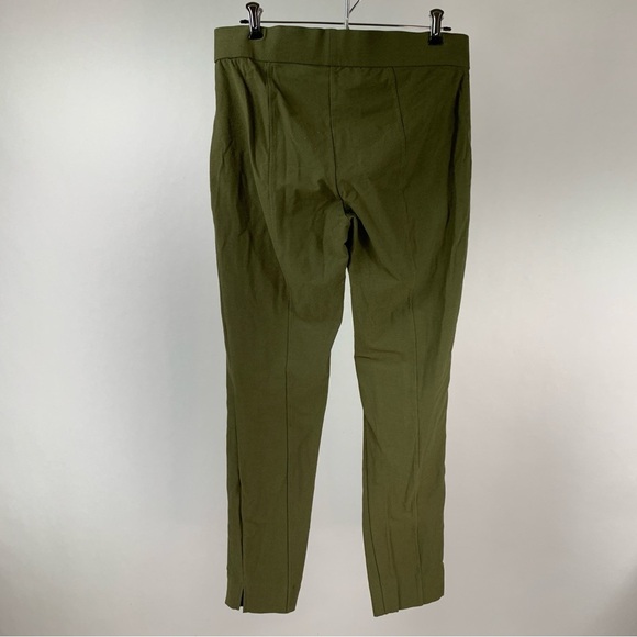 NWT Eileen Fisher Olive Green Washable Stretch Crepe Pants Small S - Picture 8 of 11